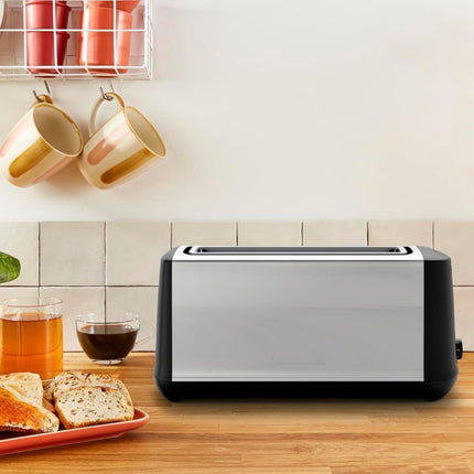 MOULINEX Subito Φρυγανιέρα 1700W με 2 Υποδοχές, 7 Επιλογές Φρυγανίσματος, Κουμπί Ανύψωση, Λειτουργία Eco & Απόψυξης LS342D10