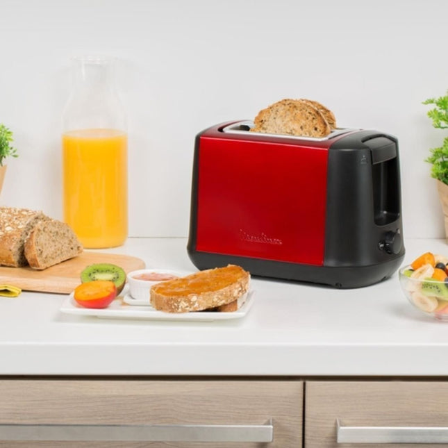 MOULINEX Φρυγανιέρα 850W με 2 Υποδοχές, 7 Ρυθμίσεις Ροδίσματος & Αυτόματη Απόψυξη LT340D11