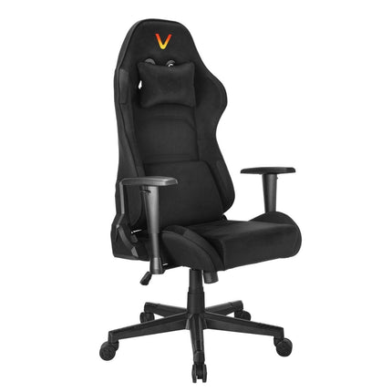 Lumivida Καρέκλα Γραφείου Gaming Chair με RGB Logo, Ρυθμιζόμενα Μπράτσα & Πλάτη 155° GCH01-1-01 Μαύρη