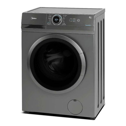 Midea Πλυντήριο Ρούχων 7Kg Lunar Dial Series με Steam Care, HealthGuard, Inverter Motor & 1400 Στροφές, MF100W70B/T-CY Σκούρος Γραφίτης