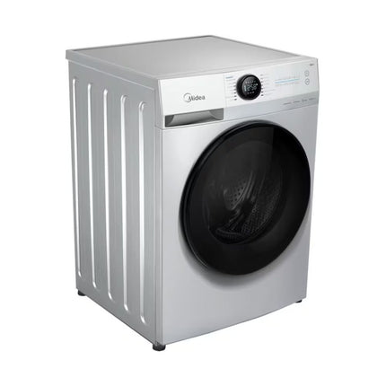 Midea Πλυντήριο Ρούχων 12Kg Lunar Series με Inverter Quattro, HealthGuard, Steam, Wi-Fi & Ενεργειακή Κλάση A, MF200W120WB/W Λευκό