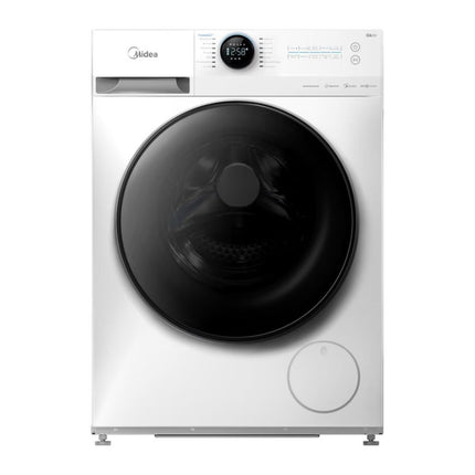 Midea Πλυντήριο Ρούχων 12Kg Lunar Series με Inverter Quattro, HealthGuard, Steam, Wi-Fi & Ενεργειακή Κλάση A, MF200W120WB/W Λευκό