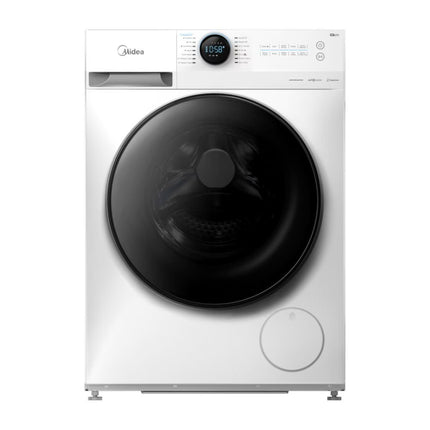 Midea Πλυντήριο Ρούχων 8Kg Lunar Series με Steam Care, Turbo Wash, Wi-Fi & 1400 Στροφές, MF200W80WB/W-CY Λευκό