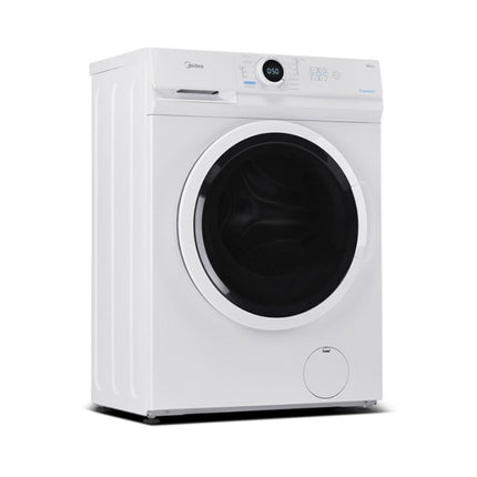 Midea Πλυντήριο Ρούχων 7Kg Lunar Dial Series με Steam Care, HealthGuard, Inverter Motor & 1400 Στροφές, MF100W70BW-CY Λευκό