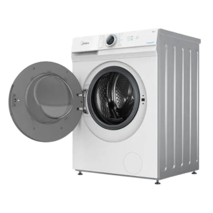 Midea Πλυντήριο Ρούχων 7Kg Lunar Dial Series με Steam Care, HealthGuard, Inverter Motor & 1400 Στροφές, MF100W70BW-CY Λευκό
