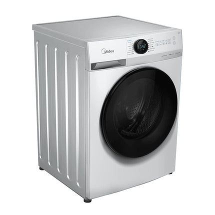 Midea Πλυντήριο Ρούχων 9Kg με Steam Care, Turbo Wash, Wi-Fi & 1400 Στροφές, MF200W90B/W-GR Λευκό