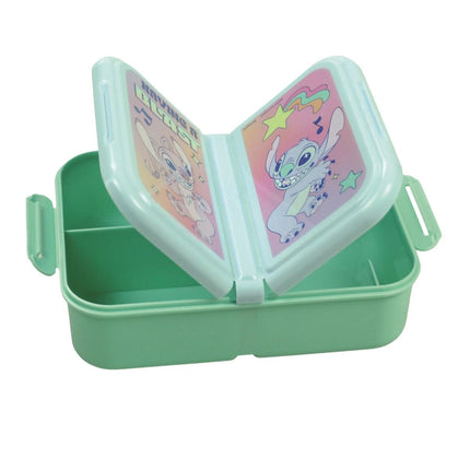 Disney Stitch Lunch Σετ με Φαγητοδοχείο & Παγούρι Αλουμινίου 520ml 4+ Ετών