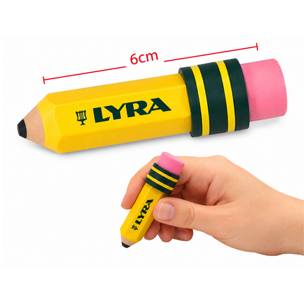 LYRA Temagraph Γόμα – Σβηστήρι Eraser Σχεδίου για Καθαρό & Ακριβές Σβήσιμο L-7417201