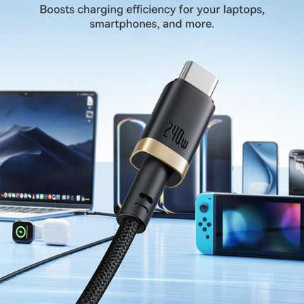 Baseus Cable USB-C to USB-C Dura Braided 1.0m 240W Black