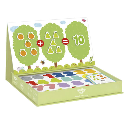 Tooky Toy Μαγνητικό Εκπαιδευτικό Κουτί Μαθηματικών με Κάρτες & Μαγνητικούς Αριθμούς TF879 3+ Ετών