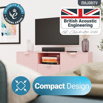 Majority Bowfell Soundbar 2.1 με Ενσωματωμένο Subwoofer, Bluetooth & Οπτική Είσοδο