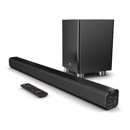Majority K2 Soundbar 2.1 150W με Ασύρματο Subwoofer, Bluetooth & HDMI ARC