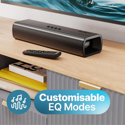 Majority NAGA 40 Soundbar 2.1 80W με Ενσωματωμένο Subwoofer, Bluetooth & HDMI ARC