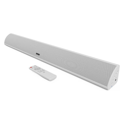 Majority Snowdon II Soundbar 2.1 120W με Ενσωματωμένο Subwoofer, Bluetooth & Οπτική Είσοδο Λευκό