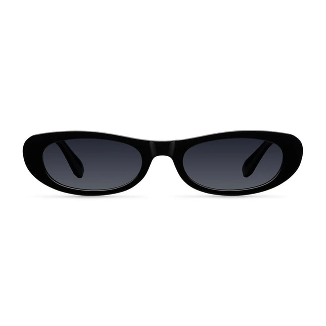 MELLER MALAIKA Οβάλ Γυαλιά Ηλίου Cat-Eye με Μαύρους Polarized Φακούς UV400 ML-TUTCAR All Black