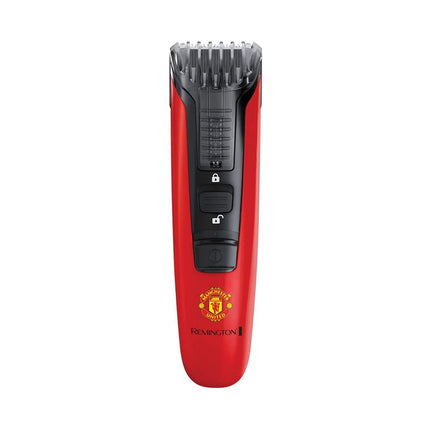 Remington Beard Boss Manchester United Επαναφορτιζόμενο Τρίμερ Γενειάδας με Λεπίδες CaptureTrim, Ρυθμιζόμενο Μήκος Κοπής & Αυτονομία έως 40 Λεπτά MB4128