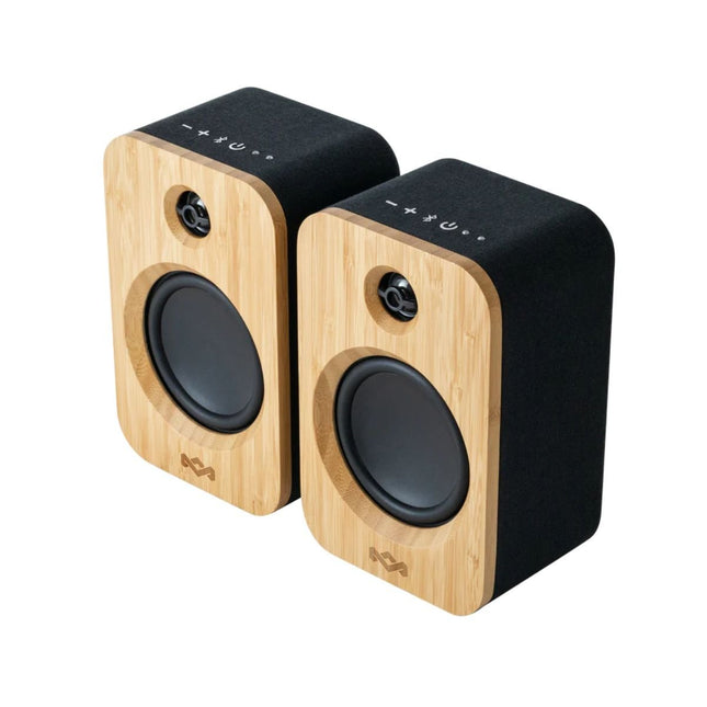 House of Marley Get Together Duo Ασύρματα Ηχεία Βιβλιοθήκης Bluetooth με Στερεοφωνική Σύνδεση και Φορητή Λειτουργία JA019
