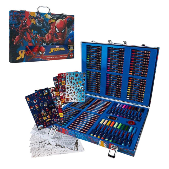 Marvel Spider-Man Σετ Ζωγραφικής με Θήκη 130+ Τεμαχίων 3+ Ετών