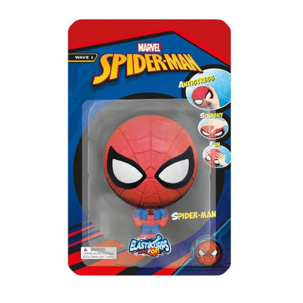 Marvel Spider-Man Hero Pop Φιγούρα Antistress και Ελαστική 4+ Ετών