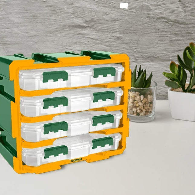 JADEVER Modular Σετ Αποθήκευτικών Κουτιών 4 τμχ 38×18,2×32 cm