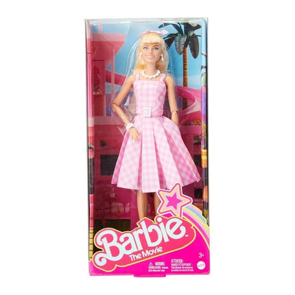 MATTEL BARBIE MOVIE PINK GINGHAM DRESS HPJ96
