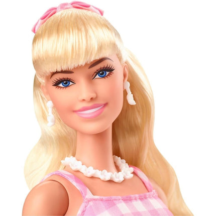 MATTEL BARBIE MOVIE PINK GINGHAM DRESS HPJ96