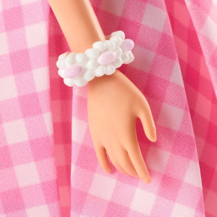 MATTEL BARBIE MOVIE PINK GINGHAM DRESS HPJ96