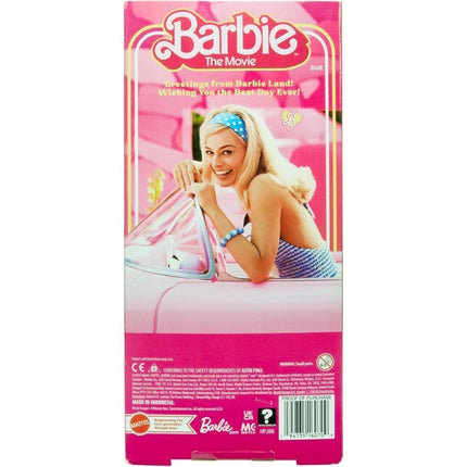 MATTEL BARBIE MOVIE PINK GINGHAM DRESS HPJ96