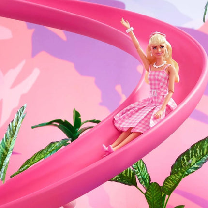 MATTEL BARBIE MOVIE PINK GINGHAM DRESS HPJ96
