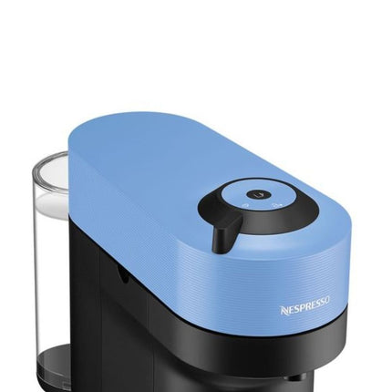 Nespresso Vertuo Pop Μηχανή Καφέ με Centrifusion™ Τεχνολογία & 6 Μεγέθη Ροφημάτων για Κάψουλες Vertuo,19bar Pacific Blue, Γαλάζιο