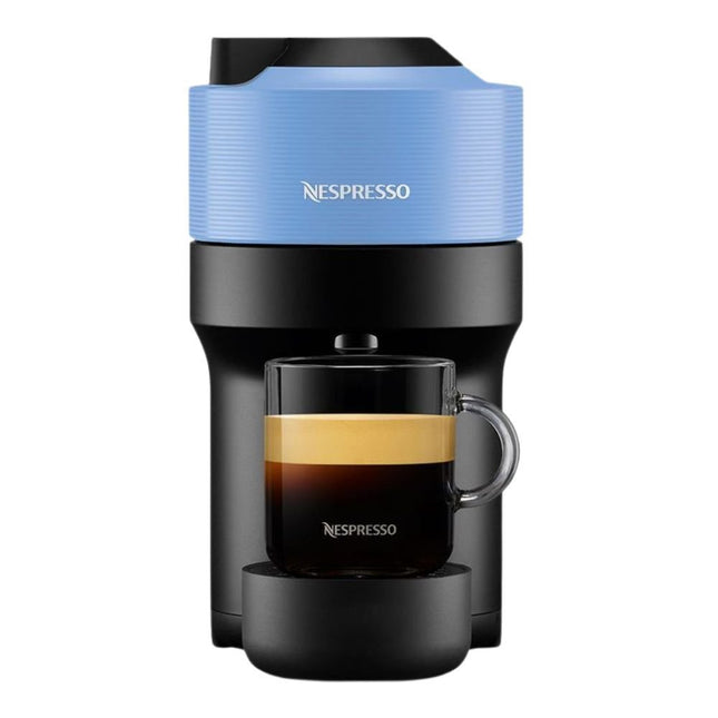 Nespresso Vertuo Pop Μηχανή Καφέ με Centrifusion™ Τεχνολογία & 6 Μεγέθη Ροφημάτων για Κάψουλες Vertuo,19bar Pacific Blue, Γαλάζιο