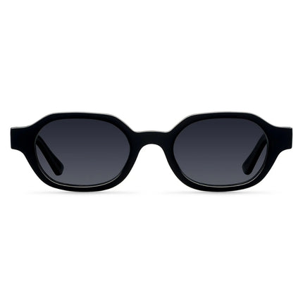 MELLER CUMBI Unisex Polaroid Γυαλιά Ηλίου με Μαύρο Κοκκάλινο Σκελετό και Μαύρο Φακό CU-TUTCAR, All Black