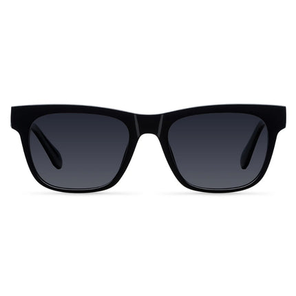 MELLER NURU Unisex Polaroid Γυαλιά Ηλίου με Μάυρο Κοκκάλινο Σκελετό και Μάυρο Φακό NU-TUTCAR, All Black