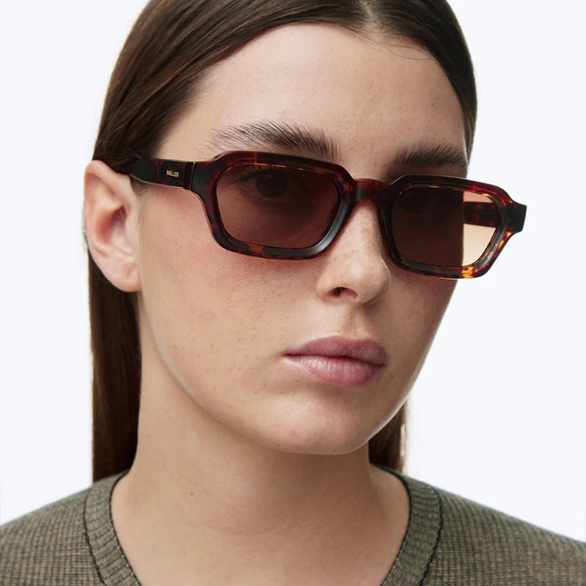 MELLER TANA Unisex Polaroid Γυαλιά Ηλίου με Καφέ Ταρταρούγα Σκελετό και Καφέ Φακό TAN-TIGGBROWN, Tigris Brown