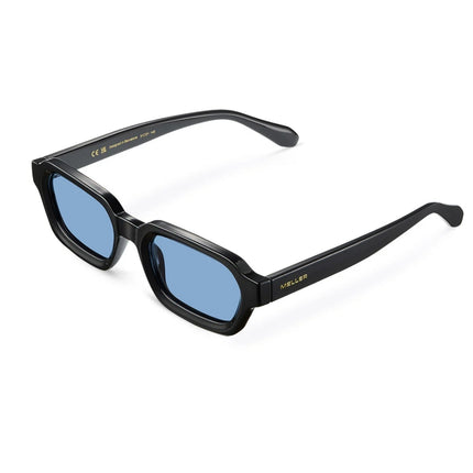 MELLER TANA Unisex Polaroid Γυαλιά Ηλίου με Μαύρο Κοκκάλινο Σκελετό και Μπλέ Φακό TAN-TUTSEA, Black Sea