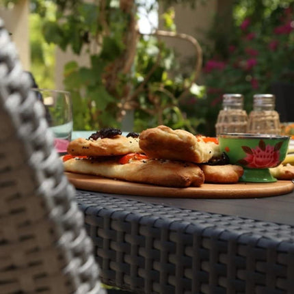 Keter Melody Τραπέζι Κήπου, Κομψή Rattan Όψη, Ανθεκτικό &amp; Κατάλληλο για 6 Άτομα