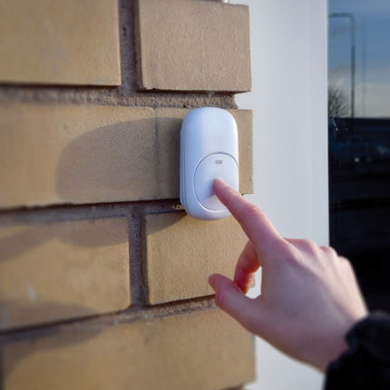 Mercury Wireless Plug-in Doorbell White 350.310UK