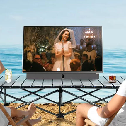 METZ Google LED Φορητή Smart Τηλεόραση 24″ Full HD με Μπαταρία & Google TV 24MPE7000Z Άσπρο/ Μαύρο