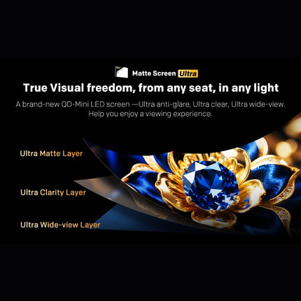 METZ NEXO Τηλεόραση 65″ QLED Mini LED 4K Google TV με Dolby Vision IQ & 120Hz 65MNH7000