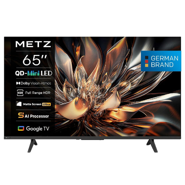METZ NEXO Τηλεόραση 65″ QLED Mini LED 4K Google TV με Dolby Vision IQ & 120Hz 65MNH7000