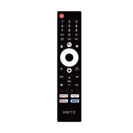 METZ QLED 4K UHD Smart Τηλεόραση 50″ με Google TV, Dolby Atmos & 120Hz 50MQF7500Z Μαύρο