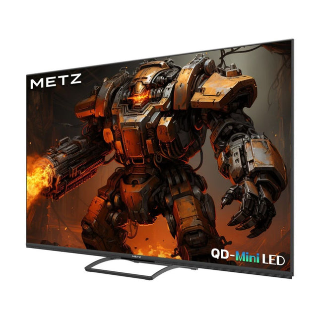 METZ QLED Mini LED 4K UHD Smart Τηλεόραση 55″ με Google TV, Dolby Vision IQ & 144Hz 55MNE8000Z