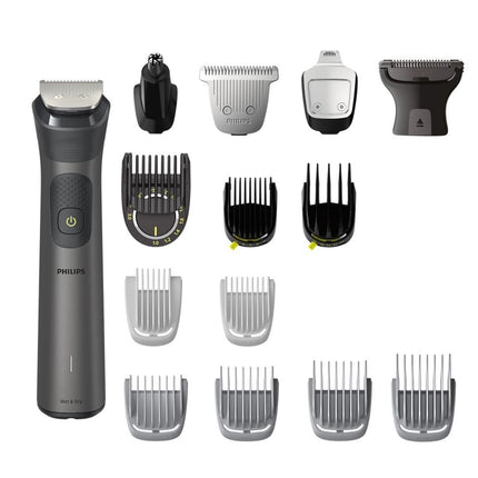 PHILIPS Series 7000 All-in-One Επαναφορτιζόμενη Κουρευτική Μηχανή με 15 Εξαρτήματα Styling, 22 Ρυθμίσης Μήκους 0,5-16 mm, Αυτοακονιζόμενες Λεπίδες, Χτένα ακριβείας, Αδιάβροχη & έως 120 Λεπτά Λειτουργίας MG7940/15
