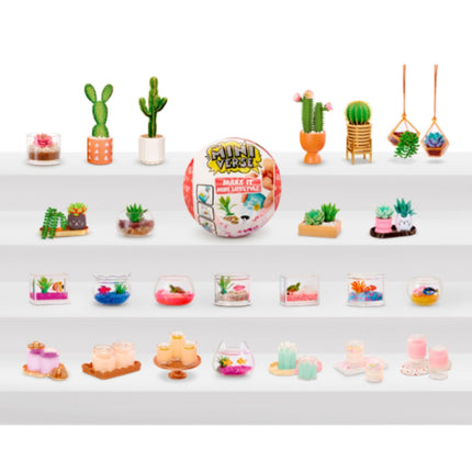 MGA Miniverse Make It Mini Lifestyle Home Series 1B Σετ Δημιουργίας Διακοσμητικών Μινιατούρων DIY Διάφορα Σχέδια σε Συσκευασία Έκπληξη, 8+ Ετών