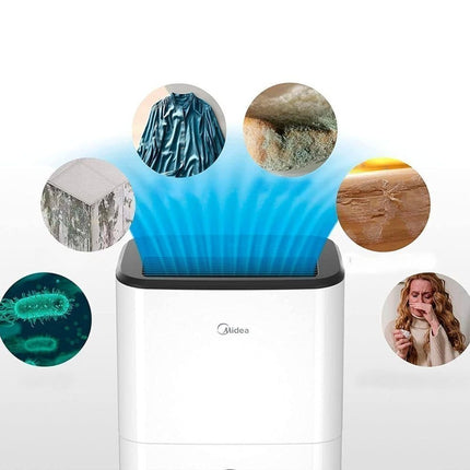 Aφυγραντήρας Midea Dehumidifier & Air Purifier 20L με Wifi και Ιονιστή Ιδανικός για Υγιεινές Συνθήκες και Άνετο Περιβάλλον