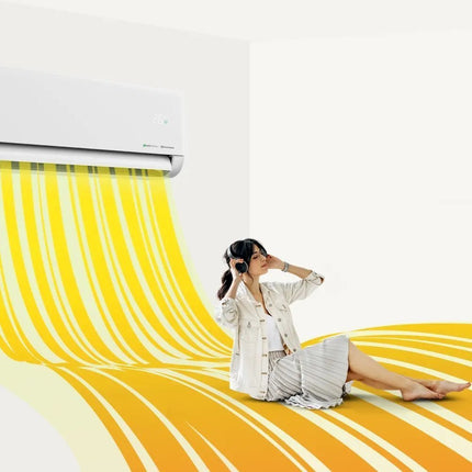 Midea  Solstice Series Κλιματιστικό 18000 BTU Inverter με Wi-Fi, AI EcoMaster & Ιονιστή EZ-24RD6-I Λευκό