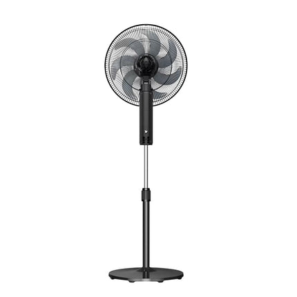 Midea Ανεμιστήρας Ορθοστάτης 50W 40 cm με 3 Προγράμματα Λειτουργίας, Χρονοδιακόπτη, 7 Πτερύγια και Τηλεχειριστήριο MFS400R0APH Μαύρο