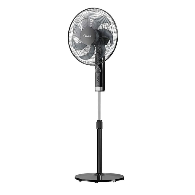 Midea Ανεμιστήρας Ορθοστάτης 50W 40 cm με 3 Προγράμματα Λειτουργίας, Χρονοδιακόπτη, 7 Πτερύγια και Τηλεχειριστήριο MFS400R0APH Μαύρο