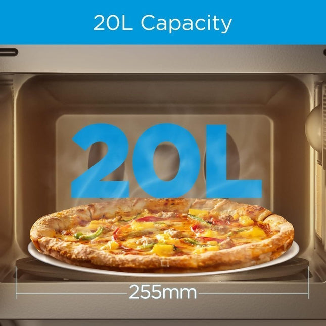 MIDEA Φούρνος Μικροκυμάτων 20L με 6 Προκαθορισμένα Προγράμματα 700W