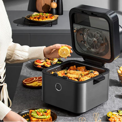 Midea Φριτέζα Αέρος με Αποσπώμενο Κάδο 7.5lt Μαύρη MF-CY75A2